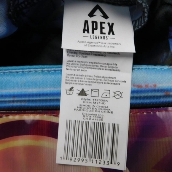 NWT Apex Legends Pathfinder Deluxe Kid's Muscle Halloween Costume Medium 7-8 New - Picture 10 of 11